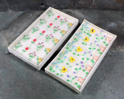 Vintage Decorated Sugar Cubes | Set of 20 Decor Sugars | Two Design Options | Hand Decorated Sugar Cubes for High Tea