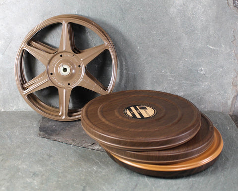 Vintage Harwood 8mm Film Reels and Canisters