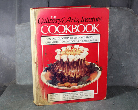 The Culinary Arts Institute Cookbook | 1985 Vintage American Cookbook | Vintage Kitchen Bible | Bixley Shop