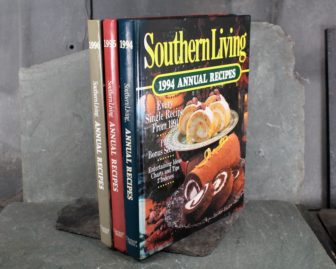 Southern Living Magazine Annual Cookbooks | 1994-1996 Set of 3 | Bixley Shop