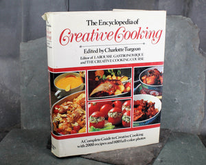 Encyclopedia of Creative Cooking by Charlotte Turgeon | 1980 Vintage Kitchen Bible | Bixley Shop