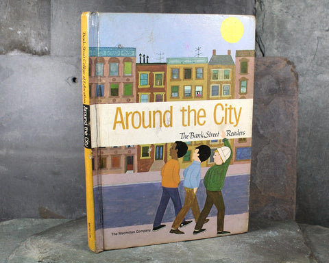 RARE! Around the City by the Bank Street College of Education | 1965 Reading Textbook | Bixley Shop