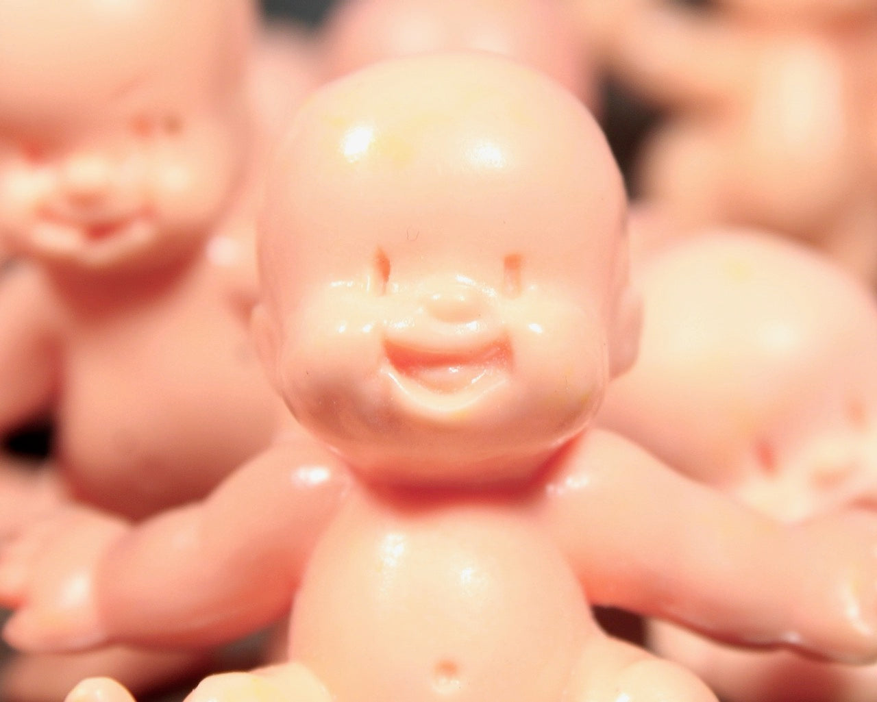 Set of 17 Baby Dolls for Crafting | Circa 1970s | Adorable Babies in Different Poses | Bixley Shop