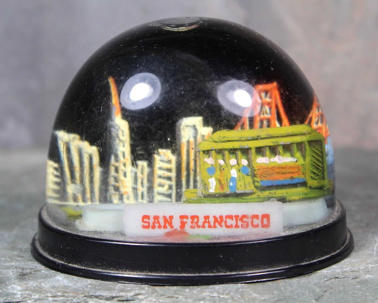 Vintage San Francisco Souvenir Snow Globe | 1970s San Francisco Snow Globe | Golden Gate Bridge | Bixley Shop