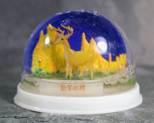 RARE! Vintage Salt Lake Temple Souvenir Snow Globe | 1970s Salt Lake City, Utah Snow Globe | Bixley Shop