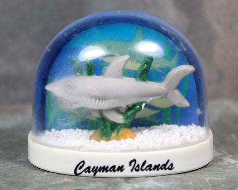 RARE! Vintage Cayman Islands Souvenir Snow Globe | 1970s Cayman Islands Snow Globe | Bixley Shop