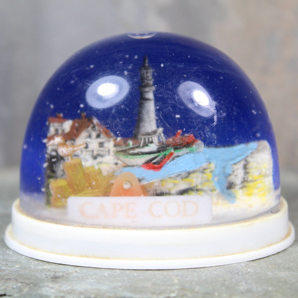 Vintage Cape Cod Souvenir Snow Globe | 1970s Cape Cod, Massachusetts Snow Globe | Bixley Shop