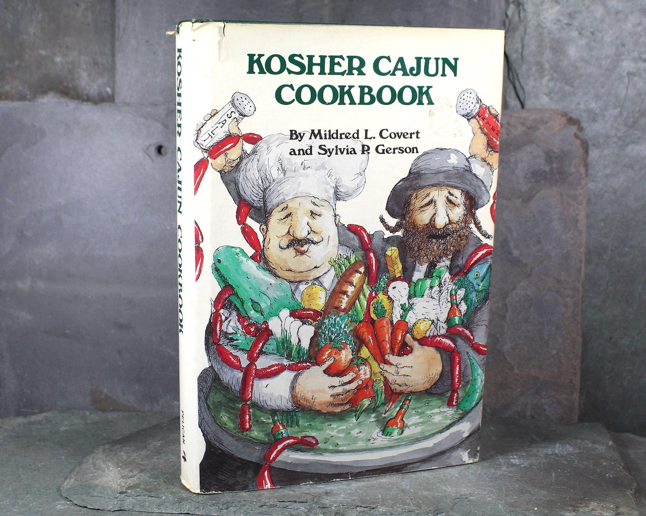 Kosher Cajun Cookbook by Mildred L. Dyer & Sylvia P. Gerson | 1987 FIRST EDITION New Orleans Cookbook | Bixley Shop