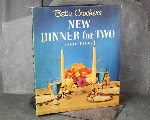 Betty Crocker's Dinner for Two Cook Book, 1964 Vintage Cookbook | FIRST EDITION/First Printing | Betty Crocker | Bixley Shop