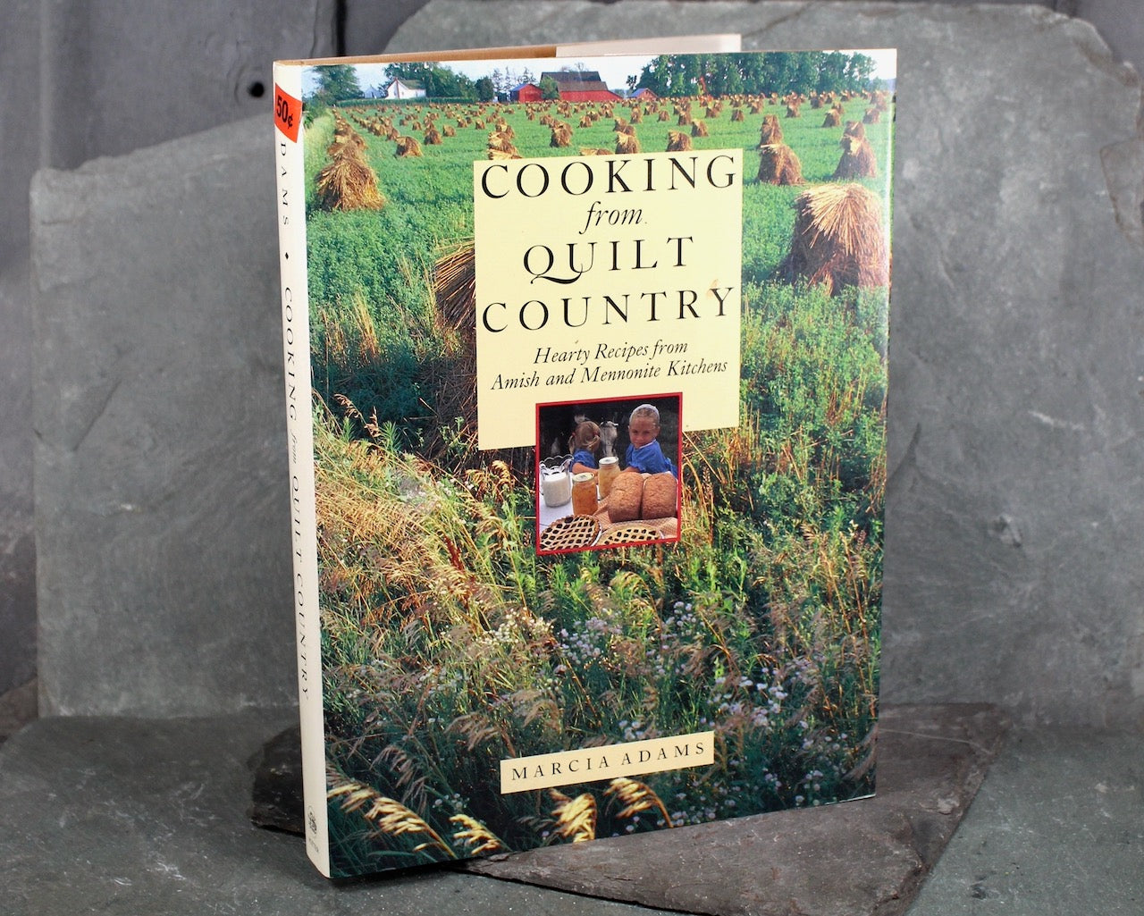 Cooking from Quilt Country by Marcia Adams | 1989 First Edition | Vintage Amish and Mennonite Cookbook | Bixley Shop