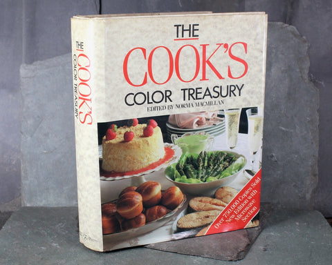 The Cook's Color Treasury | 1987 Kitchen Bible | Vintage Classic Cookbook | Bixley Shop