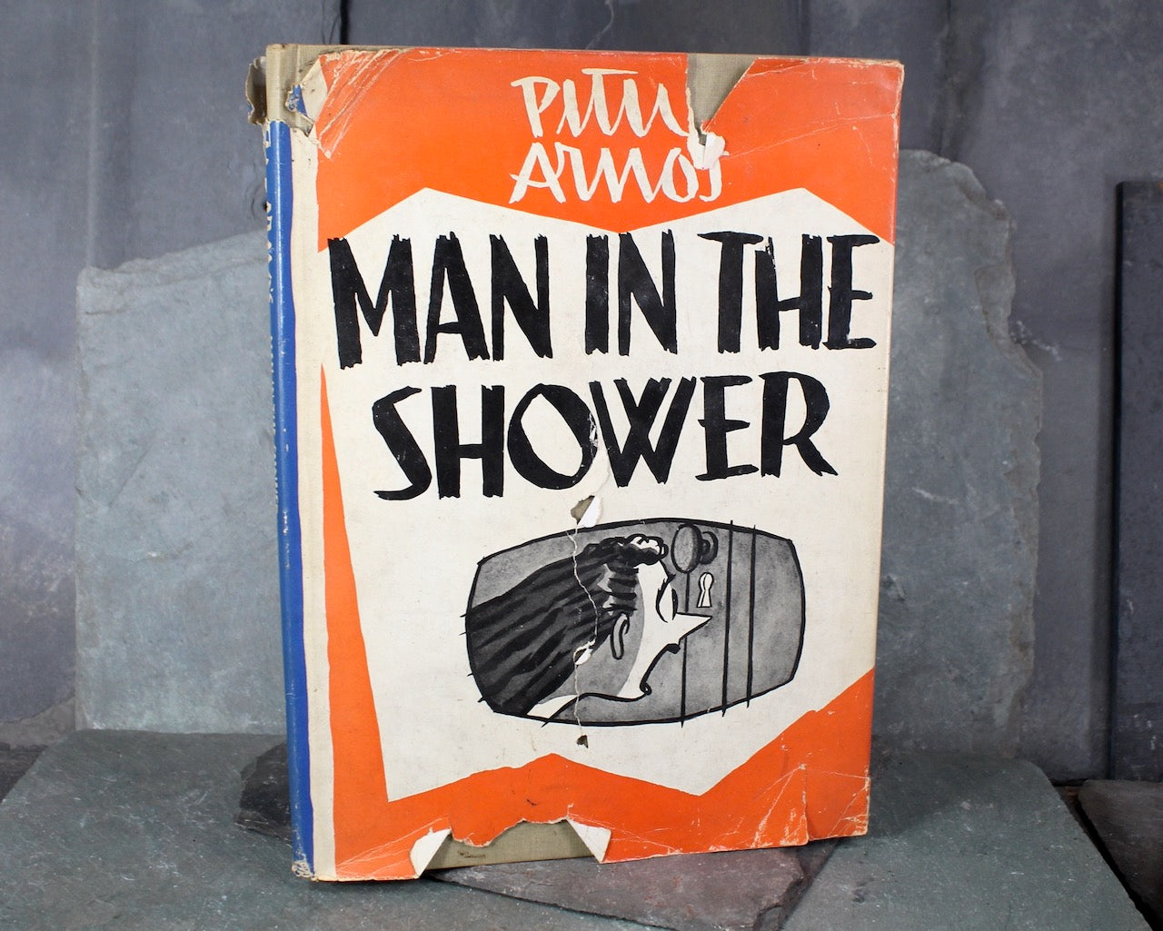 Man in the Shower by Peter Arno | 1944 First Edition/2nd Printing | WWII Era Cartoon Book | Bixley Shop