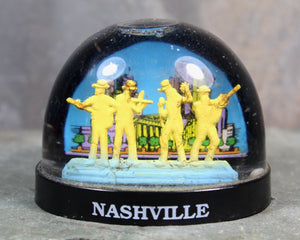 Vintage Nashville Souvenir Snow Globe | 1970s Nashville Tennessee Snow Globe | Bixley Shop