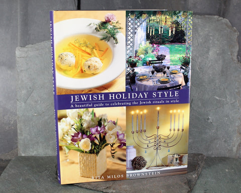 Jewish Holiday Style by Rita Milos Brownstein | Style Guide & Cookbook for Jewish Holidays | Bixley Shop