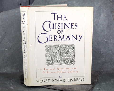 The Cuisines of Germany by Horst Scharfenberg | 1989 Vintage German Cookbook | Poseidon Press | Bixley Shop