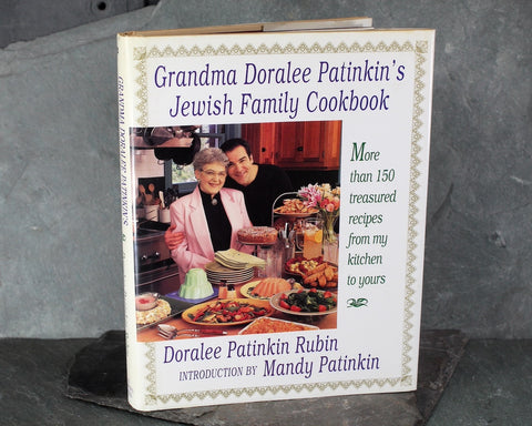 Grandma Doralee Patinkin's Jewish Family Cookbook | 1997 Jewish Cookbook | Hanukkah | Passover | Mandy Patinkin | Bixley Shop