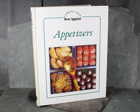 Cooking with Bon Appetit: Appetizer Cookbook | 1982 Vintage Entertaining Cookbook | Vintage Appetizers and Small Plates | Bixley Shop