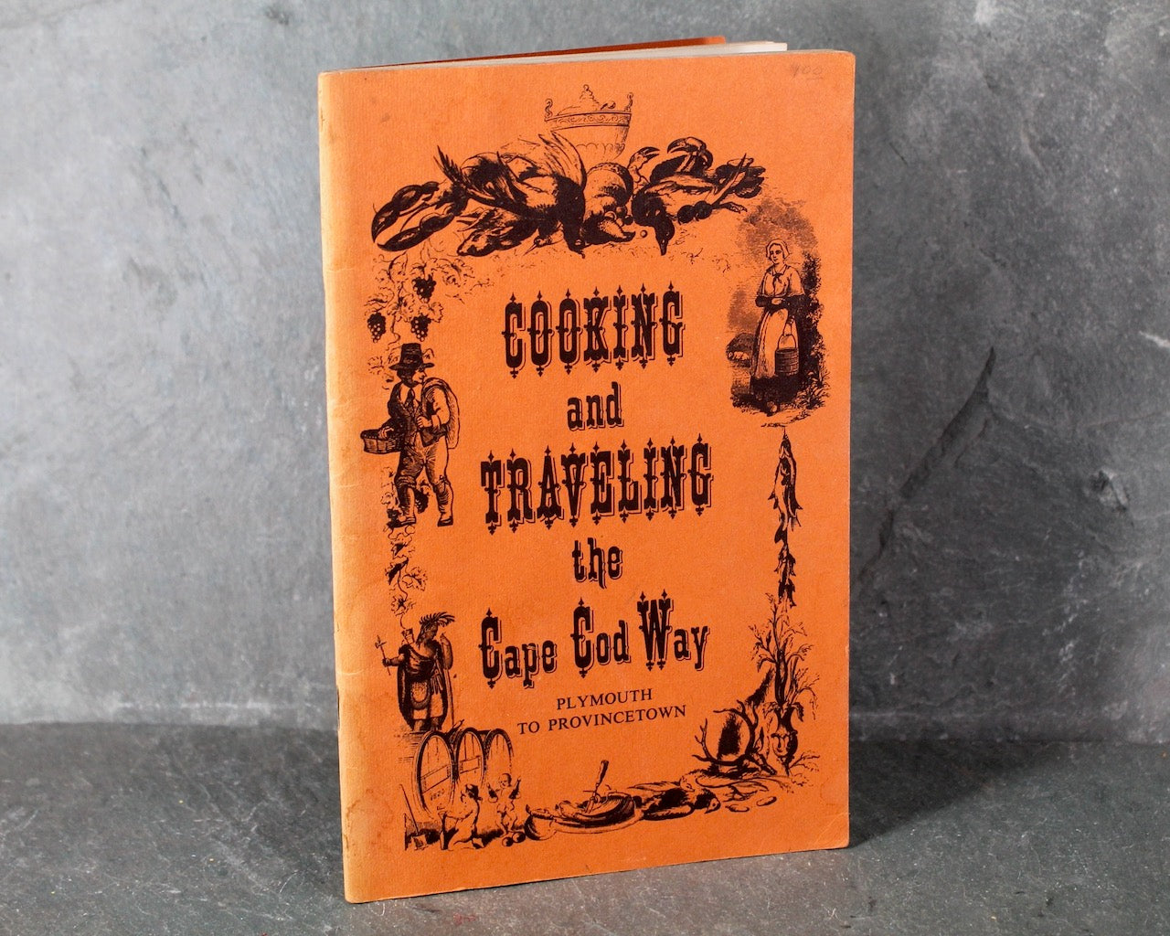 Cooking & Traveling the Cape Cod Way: Plymouth to Provincetown | 1970 Mid-Century Promotional Cookbook | Bixley Shop