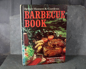 Better Homes & Gardens Barbecue Book, 1970 Vintage Cookbook | Mid-Century Barbecue Cookbook | Bixley Shop