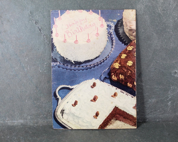 Ten Cakes Husbands Love Best | 1940s Spry Shortening Cookbooklet | Circa 1940s | Bixley Shop