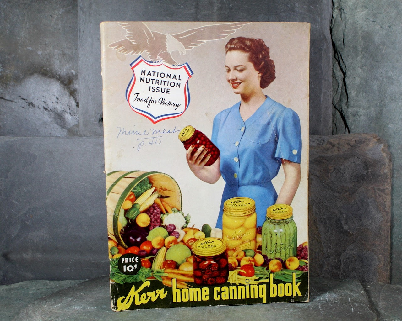 RARE! Kerr Home Canning Book: Food for Victory Cookbook | 1942 World War II Homefront Cookbook | Natural Food Preservation | Bixley Shop