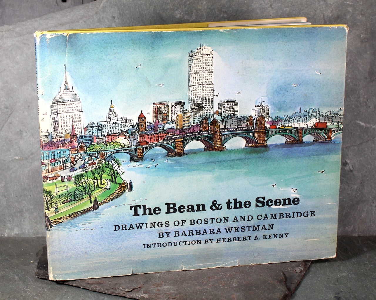 Bean at the Scene by Barbara Westman | 1969 | Classic Boston Picture Book | Children's Book About Boston | Bixley Shop