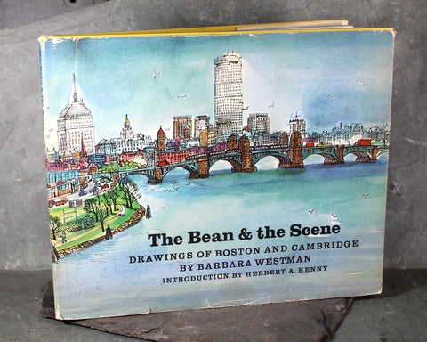 Bean at the Scene by Barbara Westman | 1969 | Classic Boston Picture Book | Children's Book About Boston | Bixley Shop