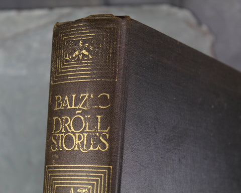 Droll Stories by Honore de Balzac | 1928 | Garden City Publishing Edition | Bixley Shop