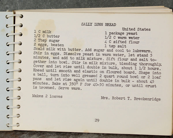 CLEVELAND, OHIO - A Taste of the World | 1964 First Edition | Cleveland Council on World Affairs | Bixley Shop