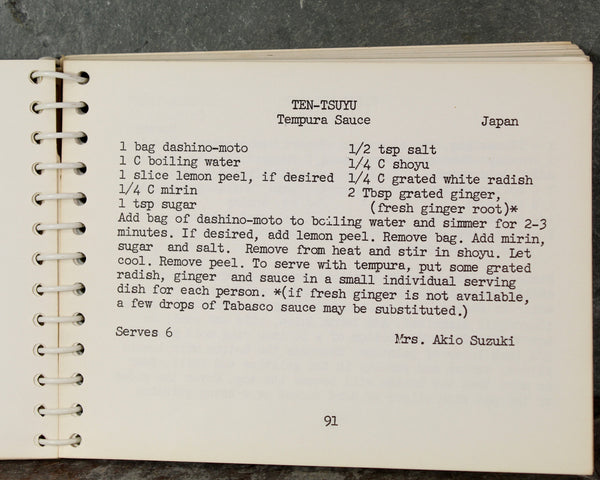 CLEVELAND, OHIO - A Taste of the World | 1964 First Edition | Cleveland Council on World Affairs | Bixley Shop