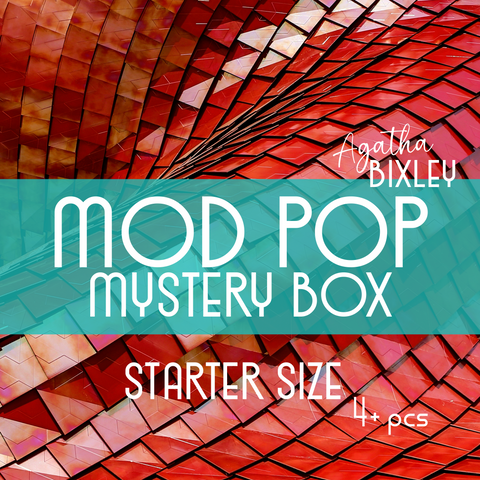 Mod-Pop Vintage Starter Mystery Box by Agatha Bixley | 4+ Carefully Curated Vintage/Antique Pieces | For Vintage Lovers! | Agatha Bixley