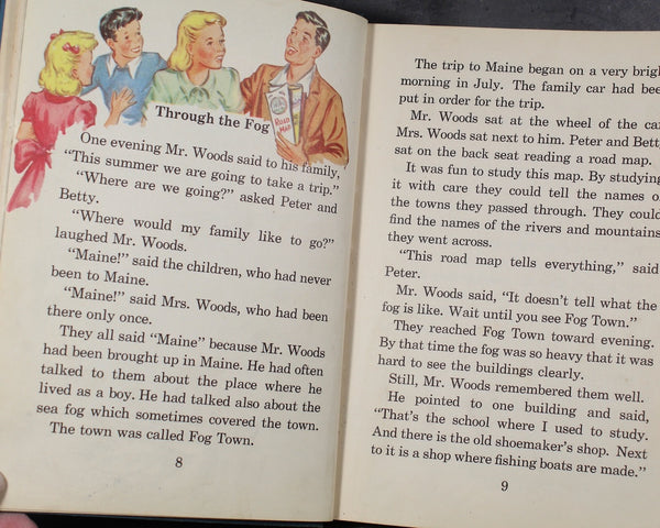 Along Friendly Roads| by Emmet A. Betts & Carolyn A. Welch. | 1948 American Book Co. | Vintage Reading Textbook | Bixley Shop