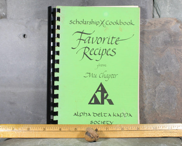 ALPHA DELTA KAPPA - Mu Chapter Favorite Recipes Scholarship Cookbook | Bixley Shop