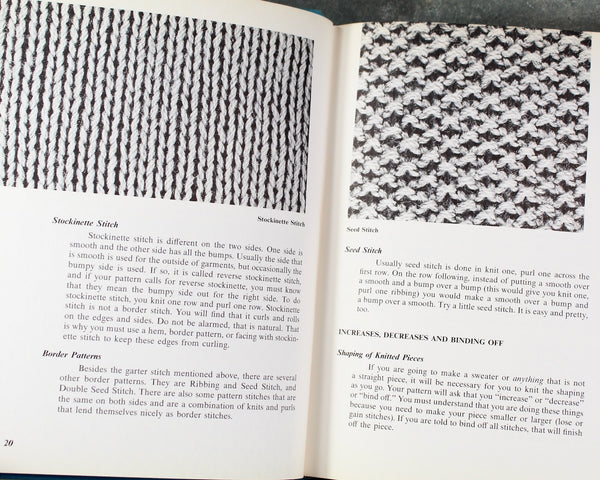 American's Knitting Book by Gertrude Taylor | 1968 Knitting for Beginners & Experts | Bixley Shop