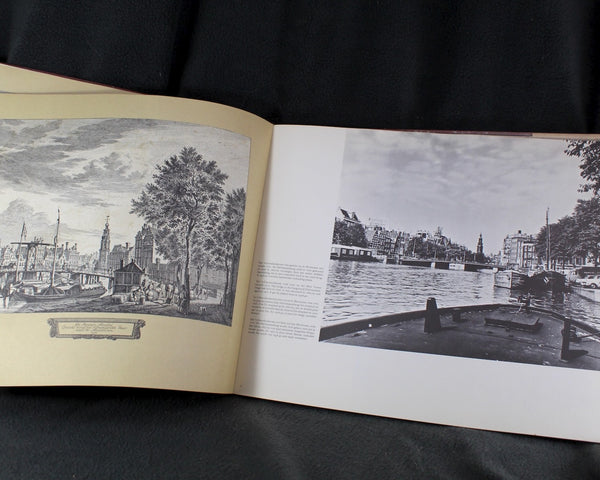Amsterdam Then & Now Coffee Table Books | Vintage Photo Guide Book of Amsterdam, Netherlands | 1969 | Bixley Shop