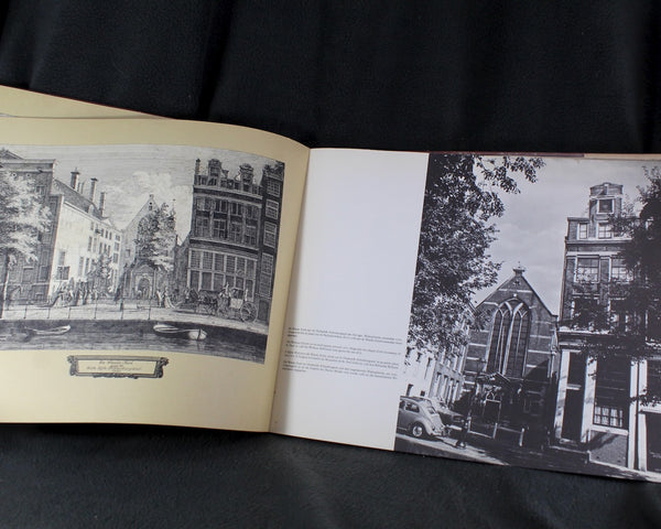 Amsterdam Then & Now Coffee Table Books | Vintage Photo Guide Book of Amsterdam, Netherlands | 1969 | Bixley Shop