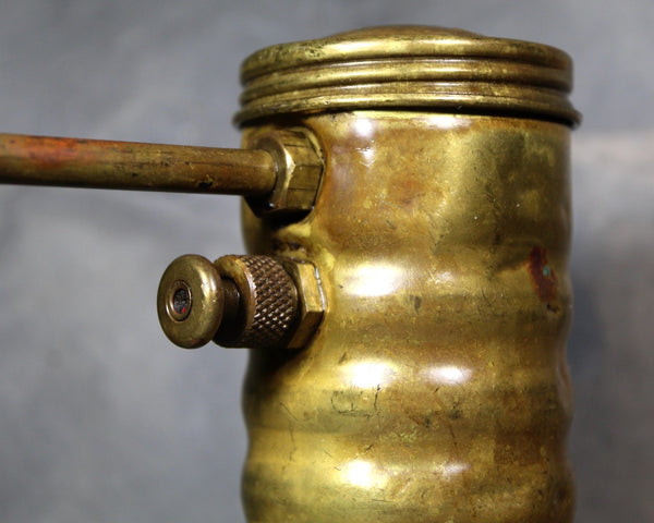 Vintage Eagle No 66 Oil Pump | Brass Pump | 5.5" Tall x 2.5" Diameter Oil Can | Vintage Industrial |Bixley Shop