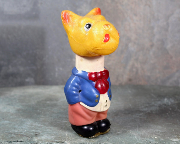 Antique Wind Up Dog Toy (Non-Working) | Made in Occupied Japan Toy | Celluloid Antique Toy | Bixley Shop