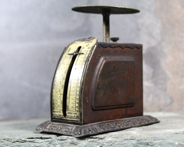 Antique Pelouze Postal Scale | Rustic Decor | Bixley Shop