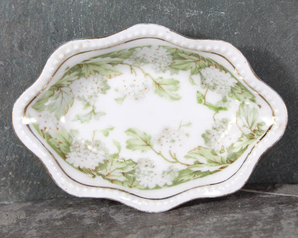 Antique CS Prussia Porcelain Trinket Dish Set | Prussian Fine China | Set of 3 | Bixley Shop