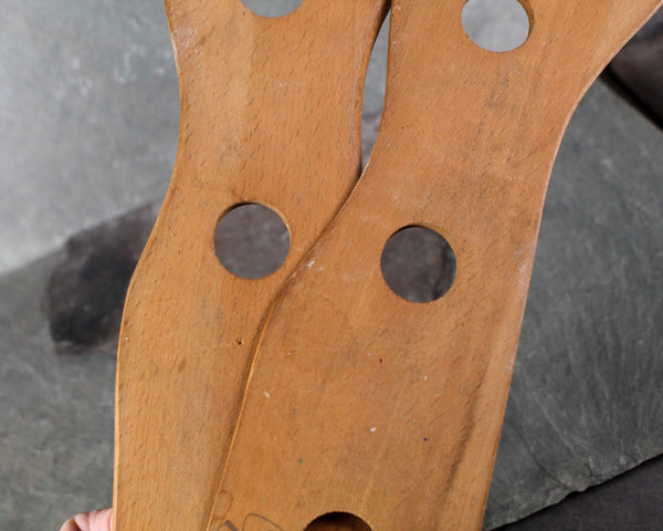 Set of 2 Antique Stocking/Sock Stretchers | Sock Dryers | Wooden Stocking Stretchers | Children's Size | Bixley Shop