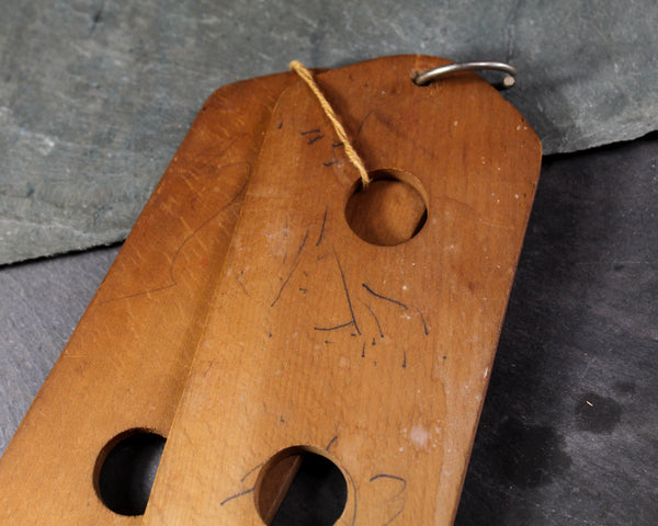 Set of 2 Antique Stocking/Sock Stretchers | Sock Dryers | Wooden Stocking Stretchers | Children's Size | Bixley Shop