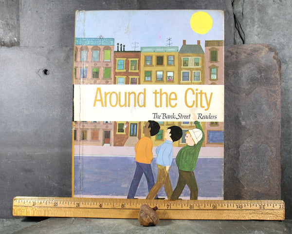 RARE! Around the City by the Bank Street College of Education | 1965 Reading Textbook | Bixley Shop