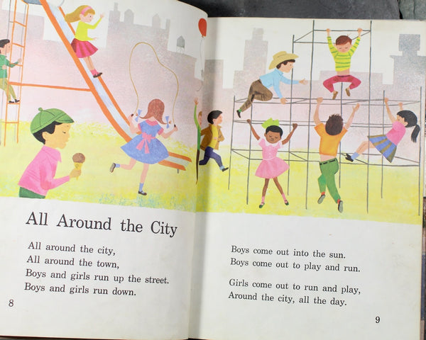 RARE! Around the City by the Bank Street College of Education | 1965 Reading Textbook | Bixley Shop