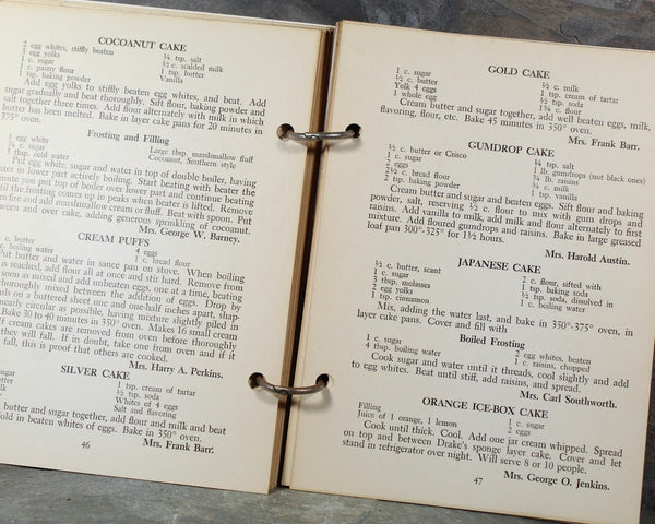 Bridgewater, Massachusetts - 1956 Visiting Nurse Cookbook | Vintage Community Cookbook | Bixley Shop