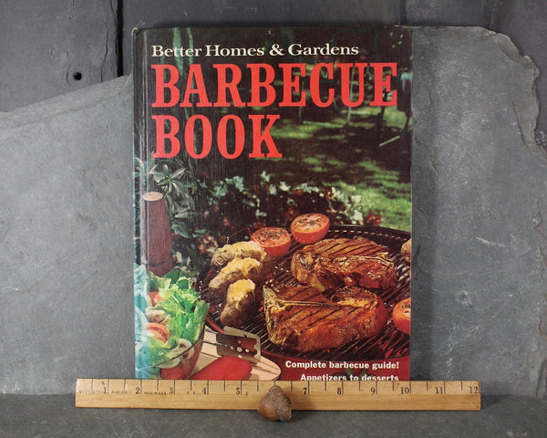 Better Homes & Gardens Barbecue Book, 1970 Vintage Cookbook | Mid-Century Barbecue Cookbook | Bixley Shop