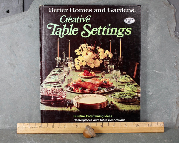 Better Homes & Gardens Creative Table Settings | 1973 Entertaining | Bixley Shop