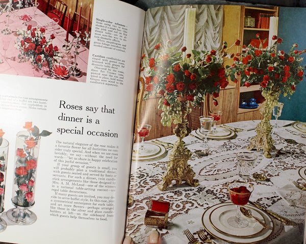 Better Homes & Gardens Flower Arranging | 1965 Flower Garden Book | Bixley Shop