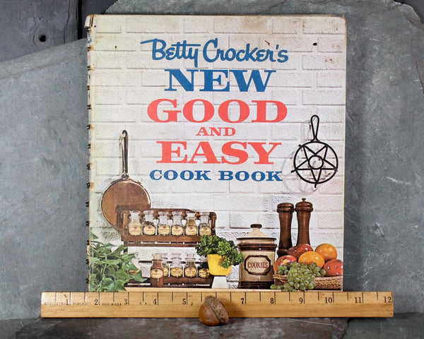Betty Crocker's Good & Easy Cookbook | 1954 Vintage Betty Crocker Cookbook - FIRST EDITION | Mid-Century Betty Crocker