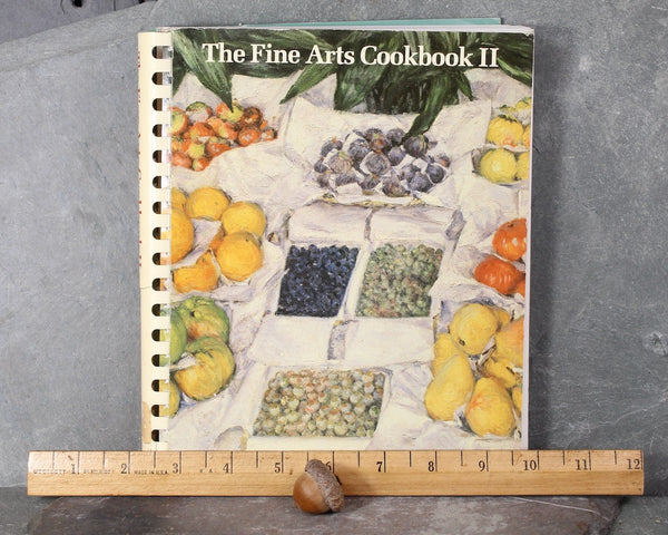 BOSTON, MASSACHUSETTS Museum of Fine Arts "The Fine Arts Cookbook II" | 1981 Fundraiser Cookbook | Bixley Shop